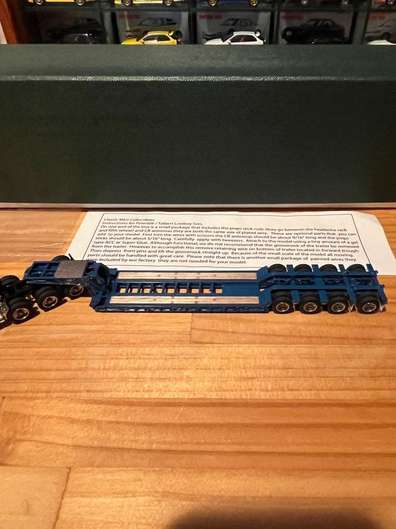 CMC 重量物運搬トレーラー ピータービルト379 1/87 ブラス 真鍮製