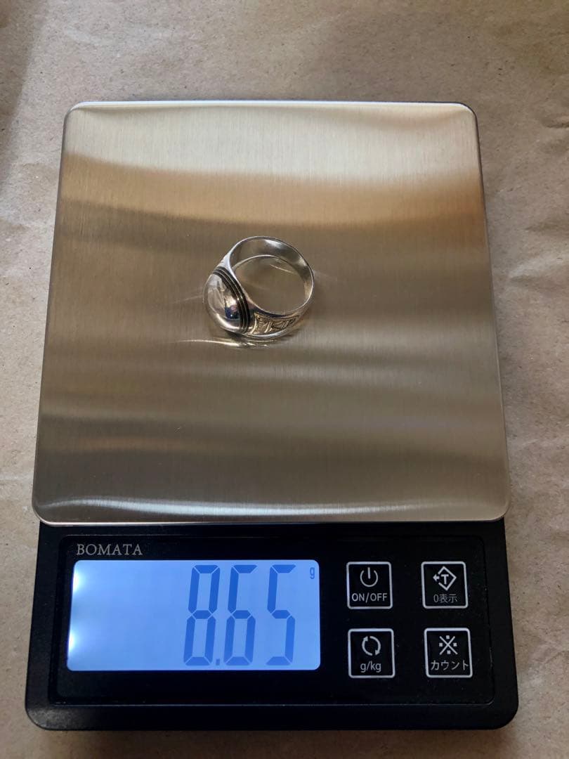 Tuareg シルバー オーバルリング 15.5号 トゥアレグ