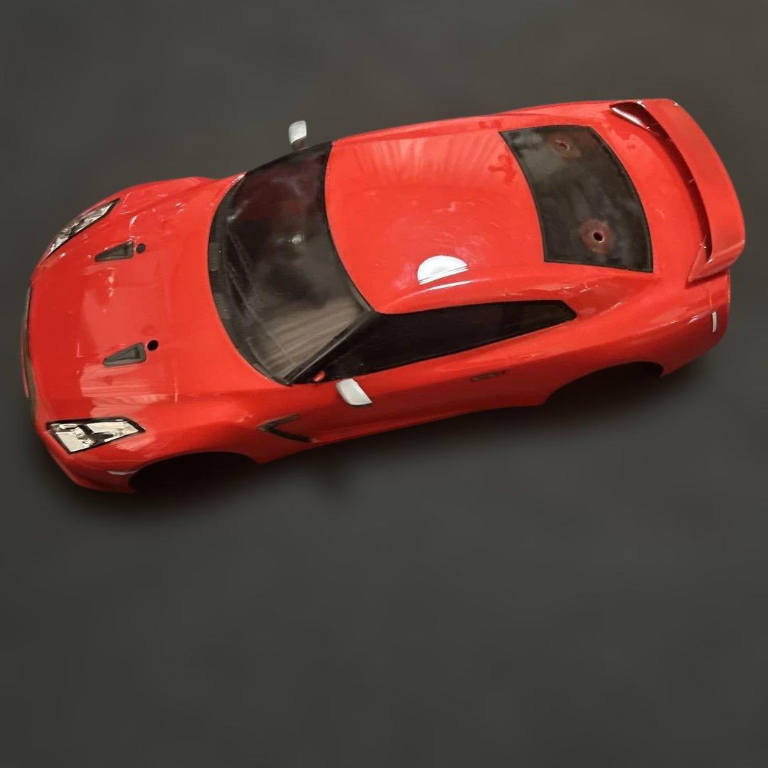 ラジコンボディ　GT-R レッド