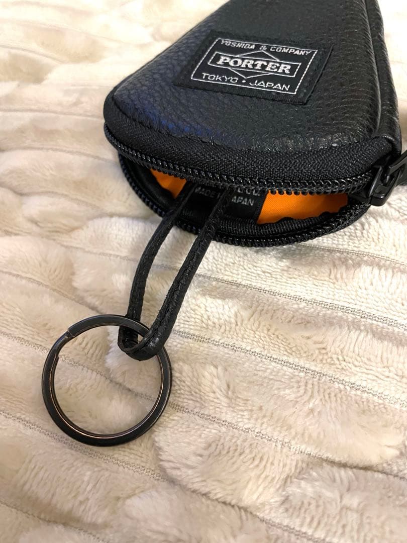 Porter ポーター レザークロシェット　キーケース　シュリンク吉田カバン