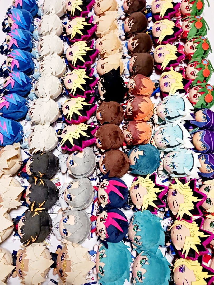 【75体+αおまけ】遊戯王 遊☆戯☆王 みにコレ ぬいぐるみ マスコット まとめ