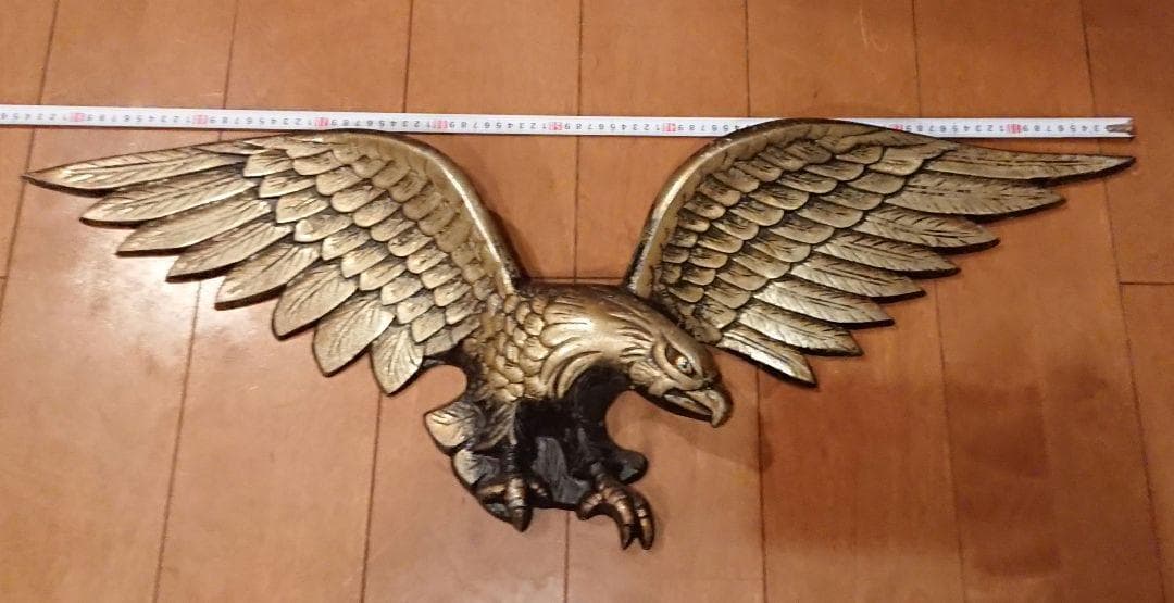 激レア 特大 94cm イーグル 鷲 レリーフ 壁掛け ビンテージ デコトラにも