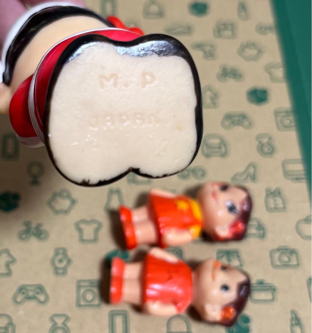 ペコちゃん　不二家　サンタ　ソフビ　レトロ