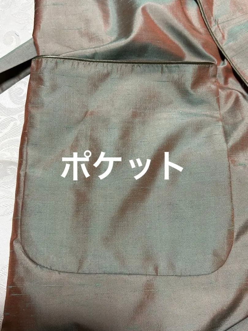 【新品】NAGARA for JIMTHOMPSON タイシルク　ガウンコート
