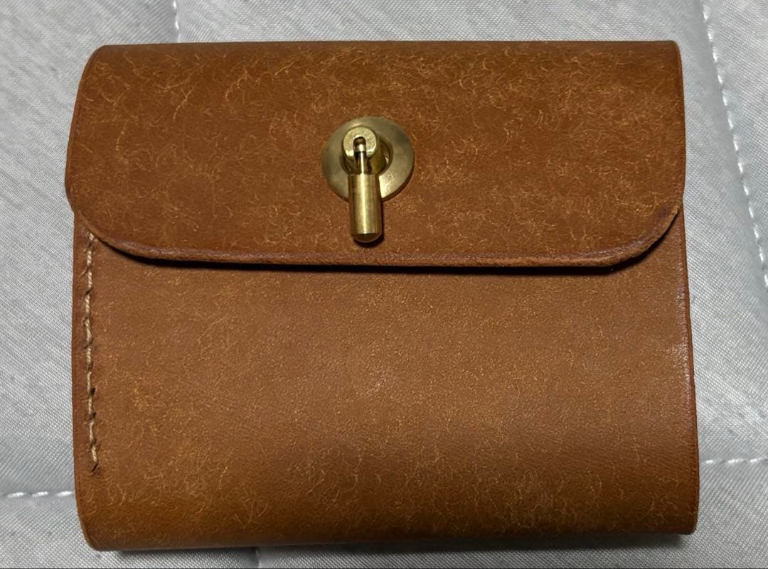 旅するネコ コンパクト革財布【ヴィアッジオ】完売品