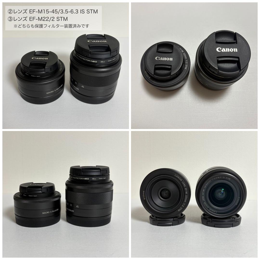 Canon キャノンEOS M3 ダブルレンズキット ミラーレス 一眼レフ