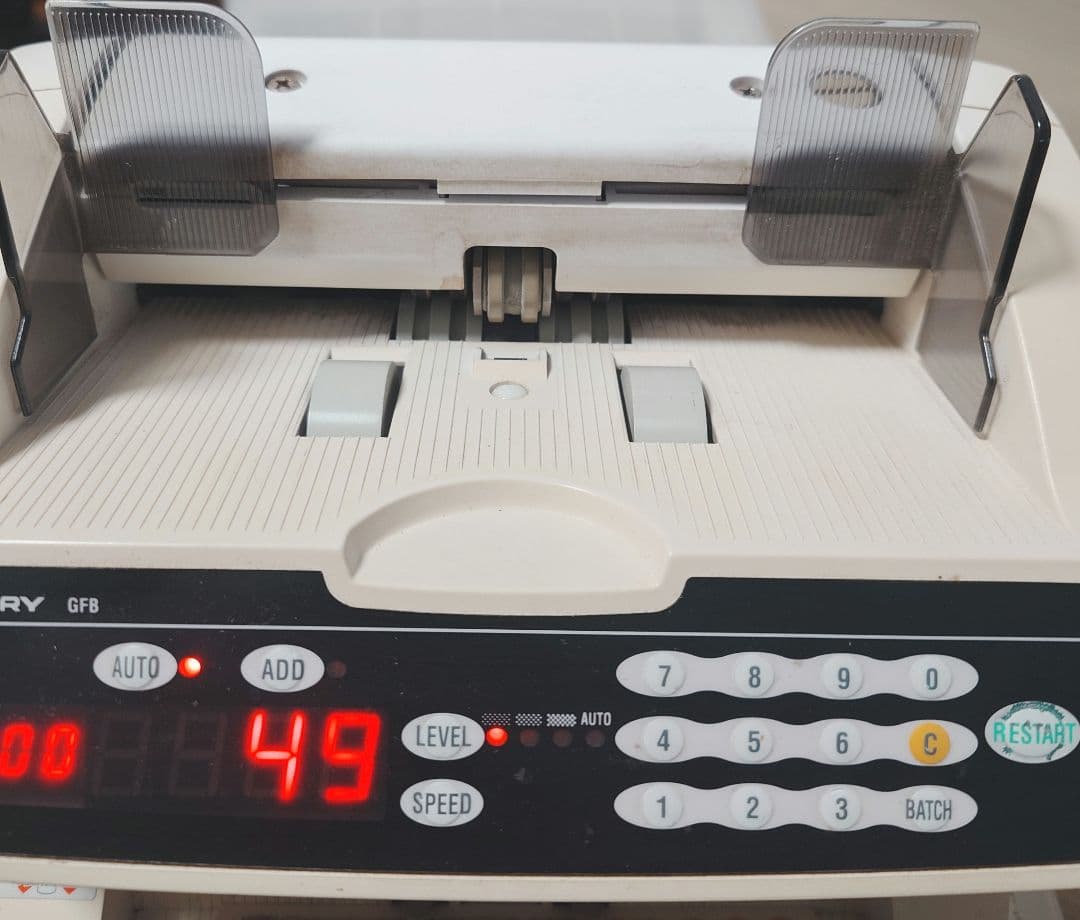 紙幣計算機　GLORY製　グローリー GFB-80-E　　動作確認済み