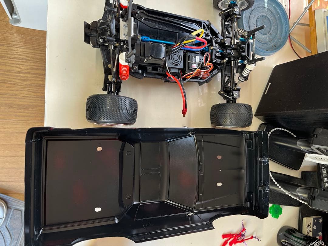 タミヤTT02Bシャーシ 希少SUBARUブラッド