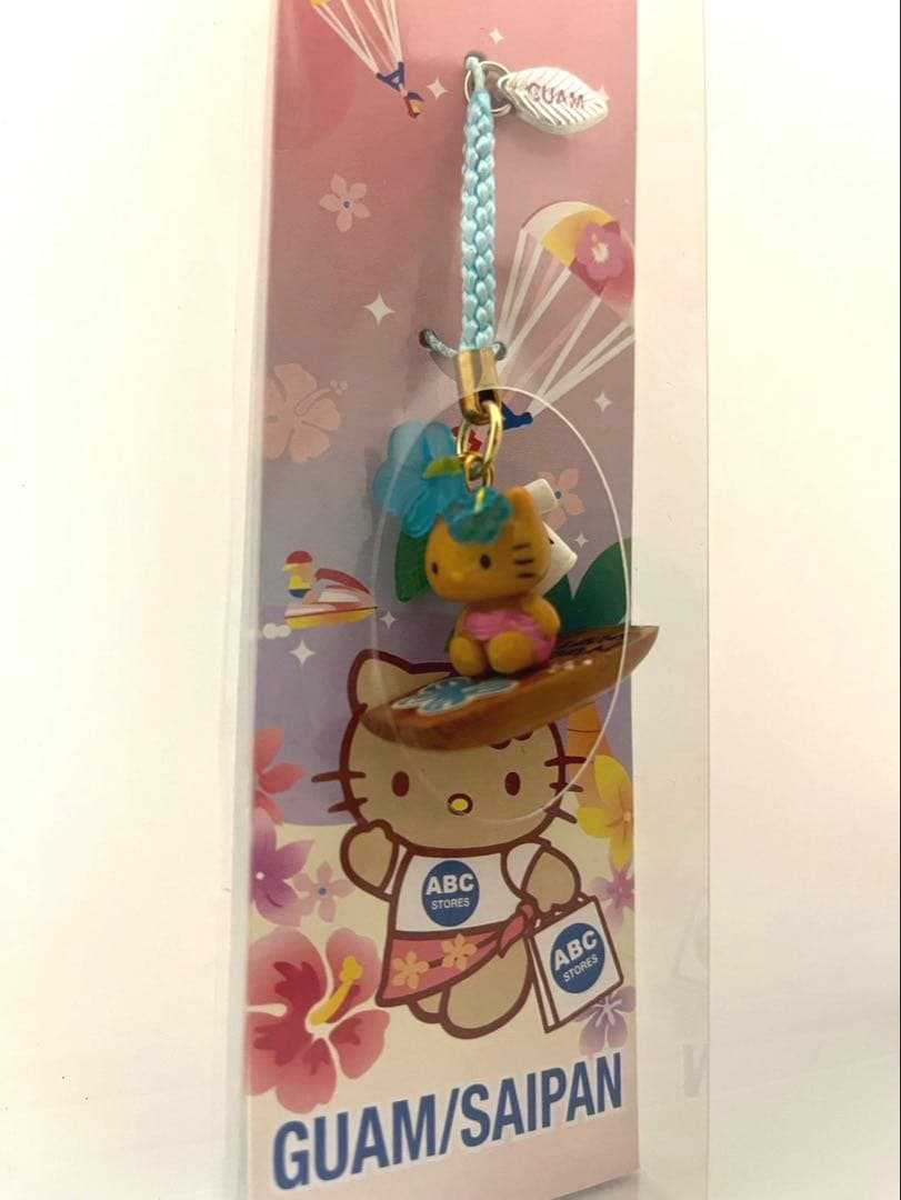 ご当地キティ　ABCstore限定　グアム　サイパン　サーフィン　日焼けキティ