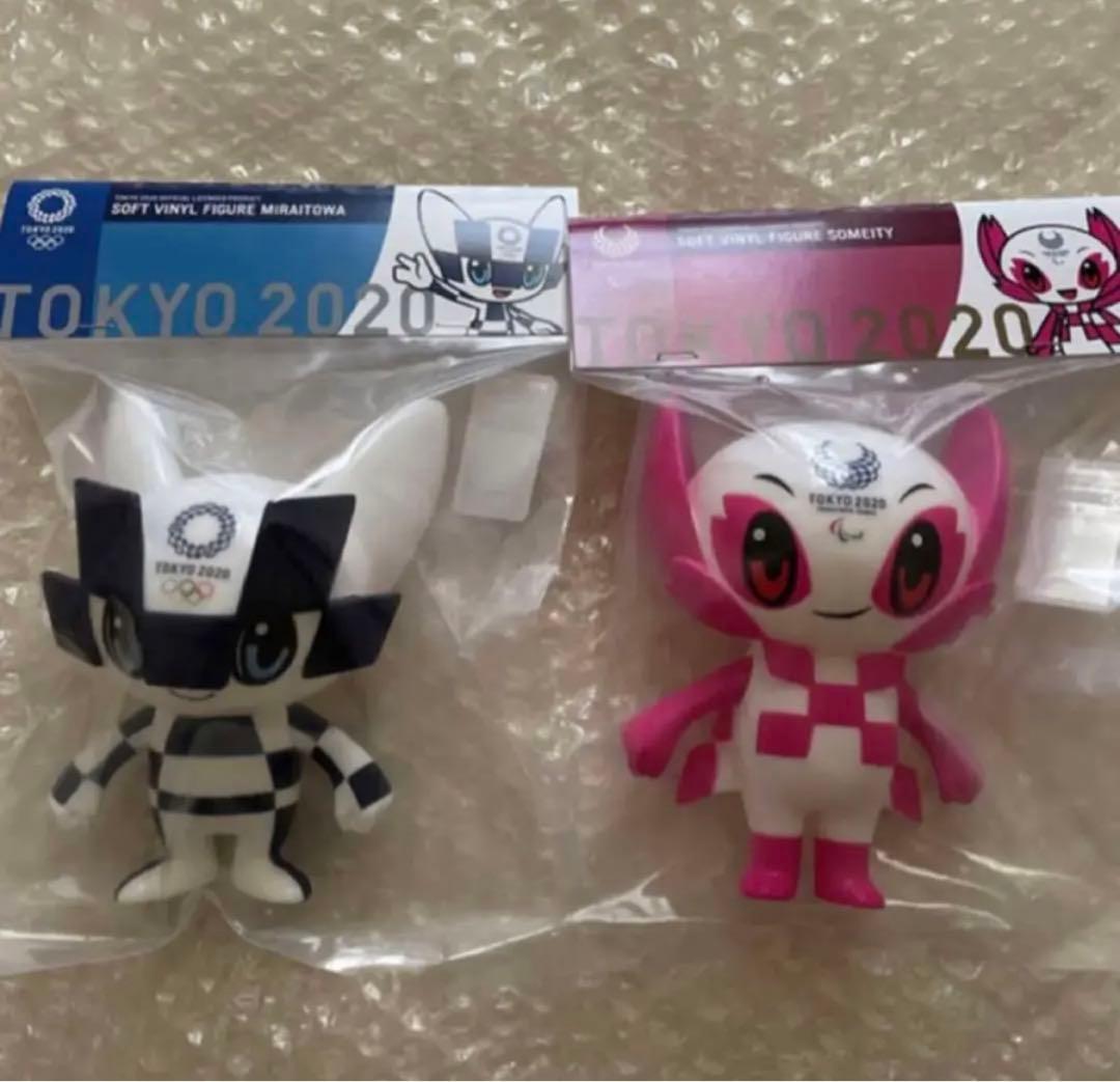 東京2020 オリンピック マスコット ソフビ 2個セット　新品未開封