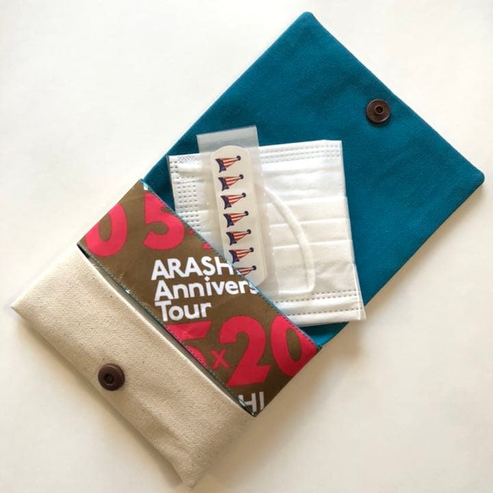 かわいいティッシュポーチ　5×20バージョン