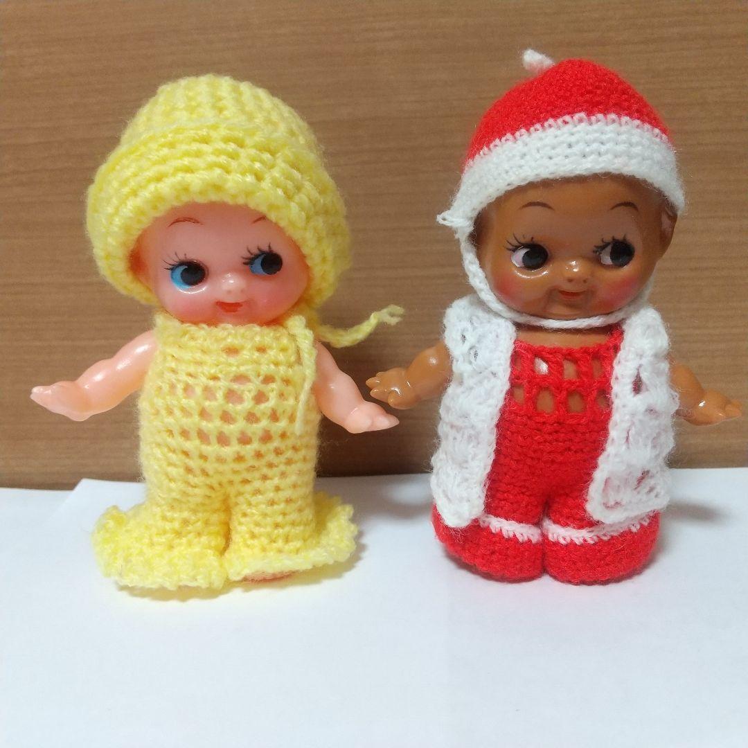 昭和レトロ キューピー人形セット 洋服つき