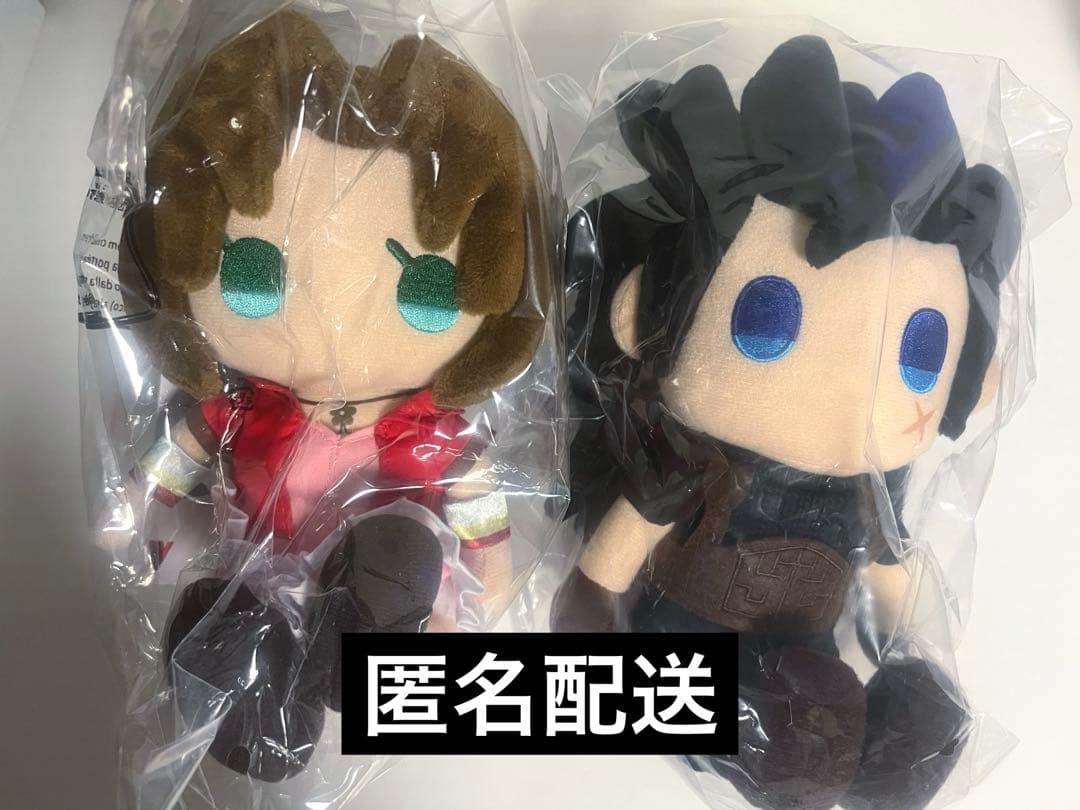 ファイナルファンタジー7 クライシスコア ザックス エアリス ぬいぐるみ