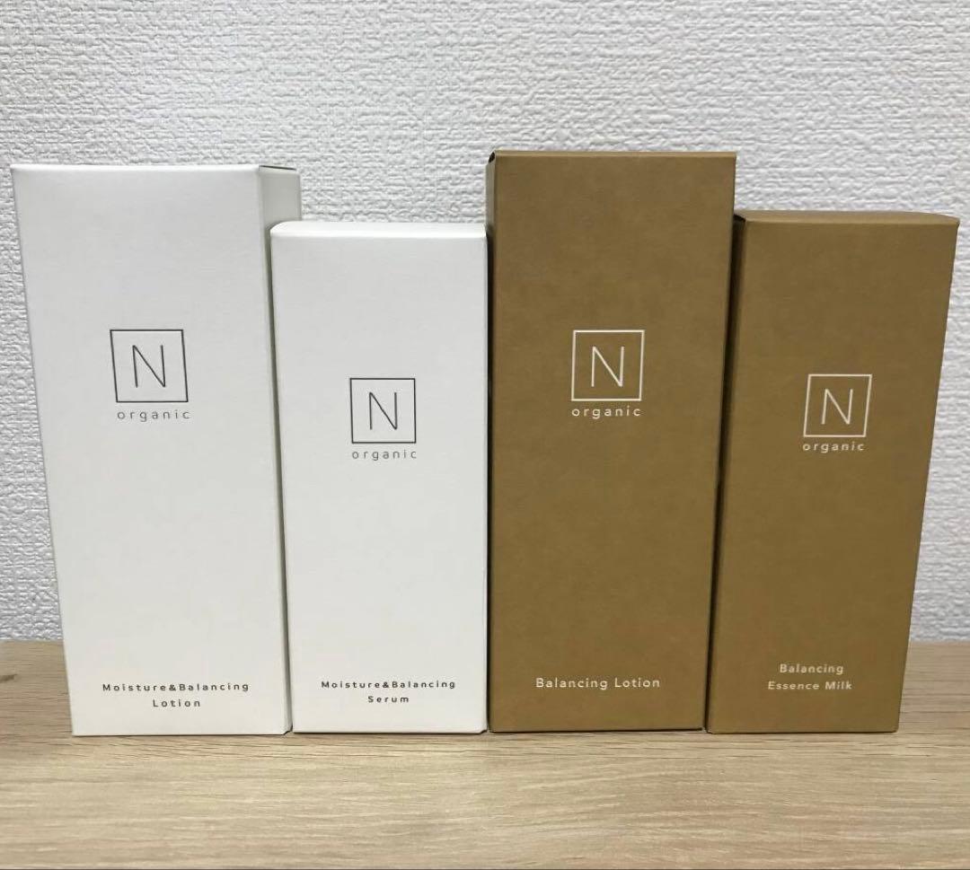 【匿名配送】N organic バランシングローション・エッセンスミルクセット