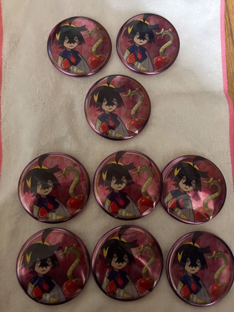 【半数以上凹みあり】スグリ 缶バッジ ポケモン 9個セット