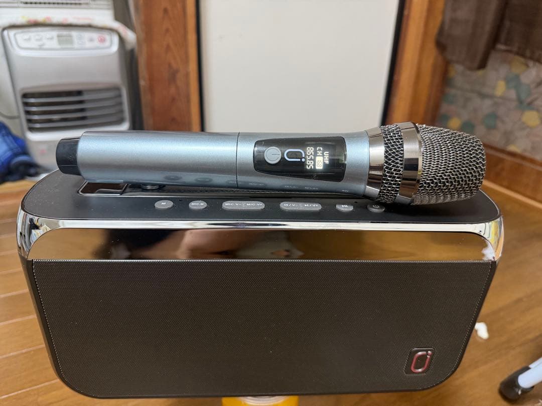 KARAOKE マイク付きBluetoothスピーカー 送料無料