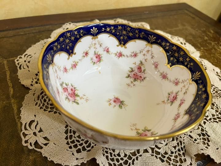 コールポート★バラ柄の大きなシュガーボウル★COAL POAT 薔薇 ローズ