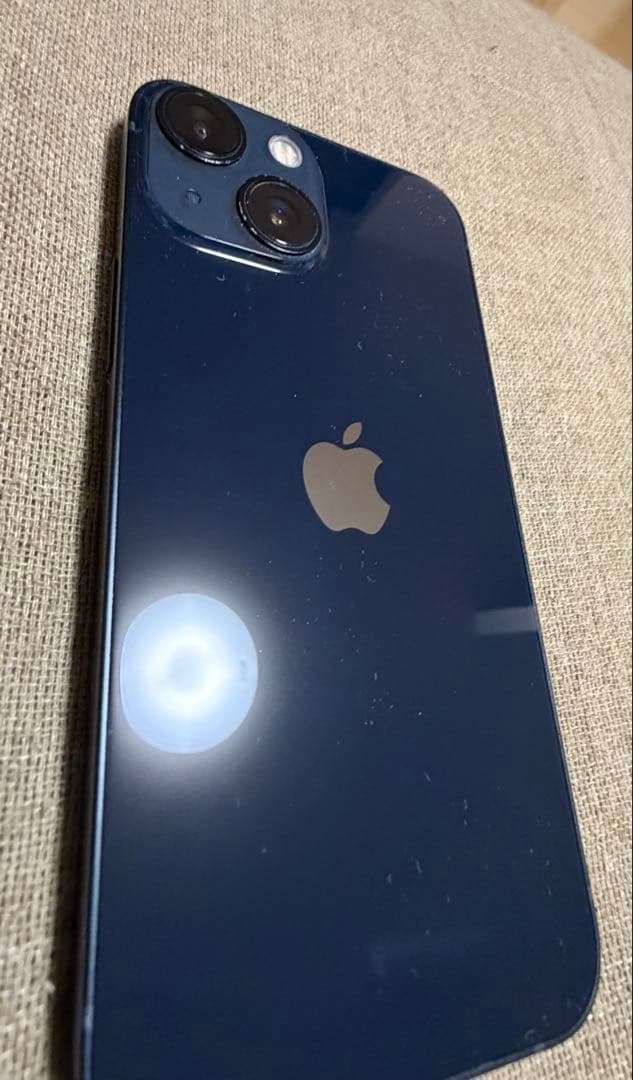 Apple iPhone 13mini 本体ミッドナイト 89% カバーつき