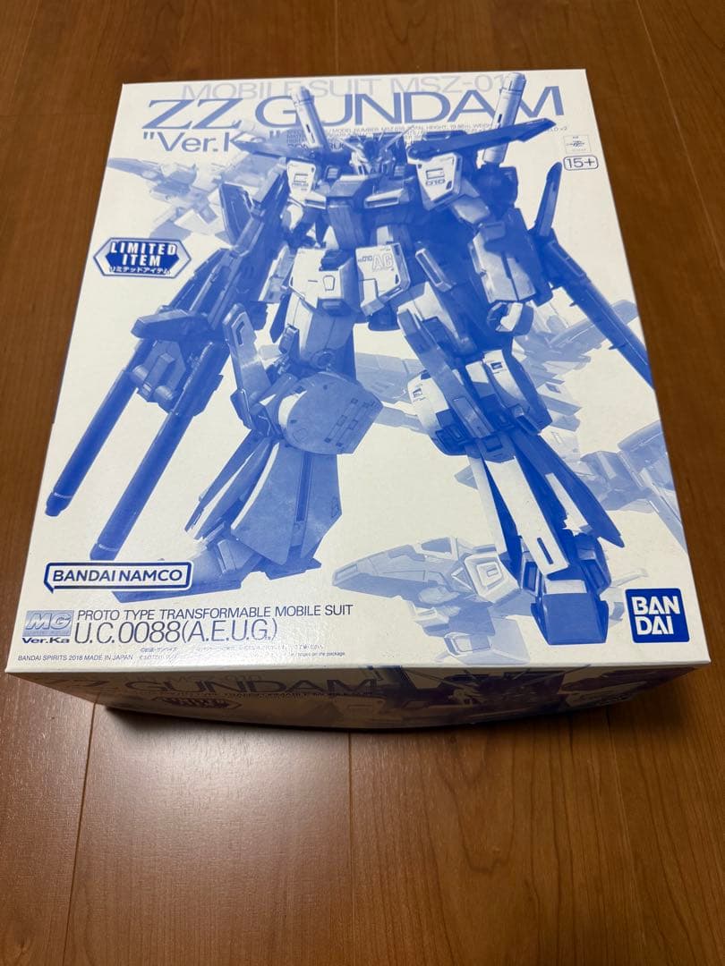 MG 1/100 ZZ GUNDAM \