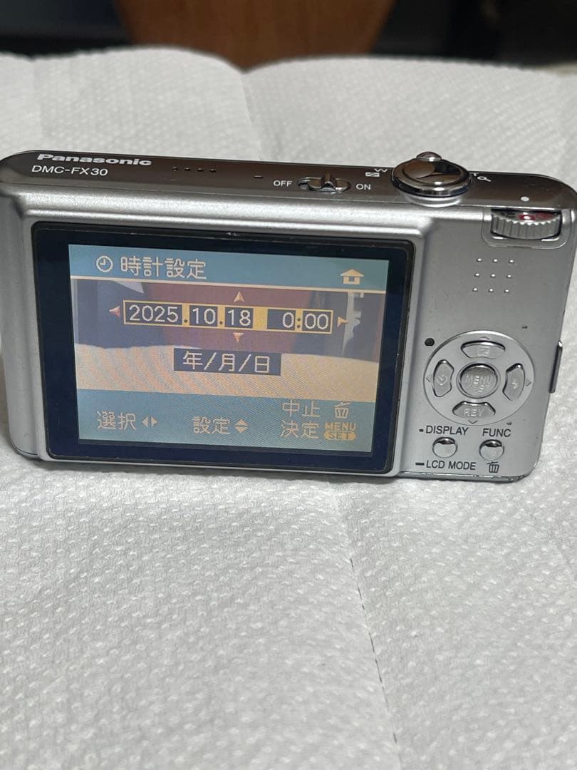 Panasonic DMC-FX30 シルバー