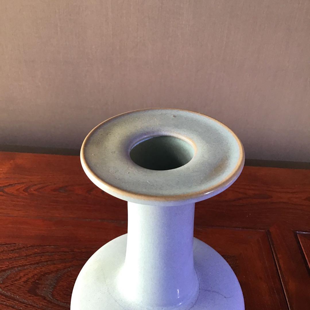 倣官窯　　壺　　　明朝期