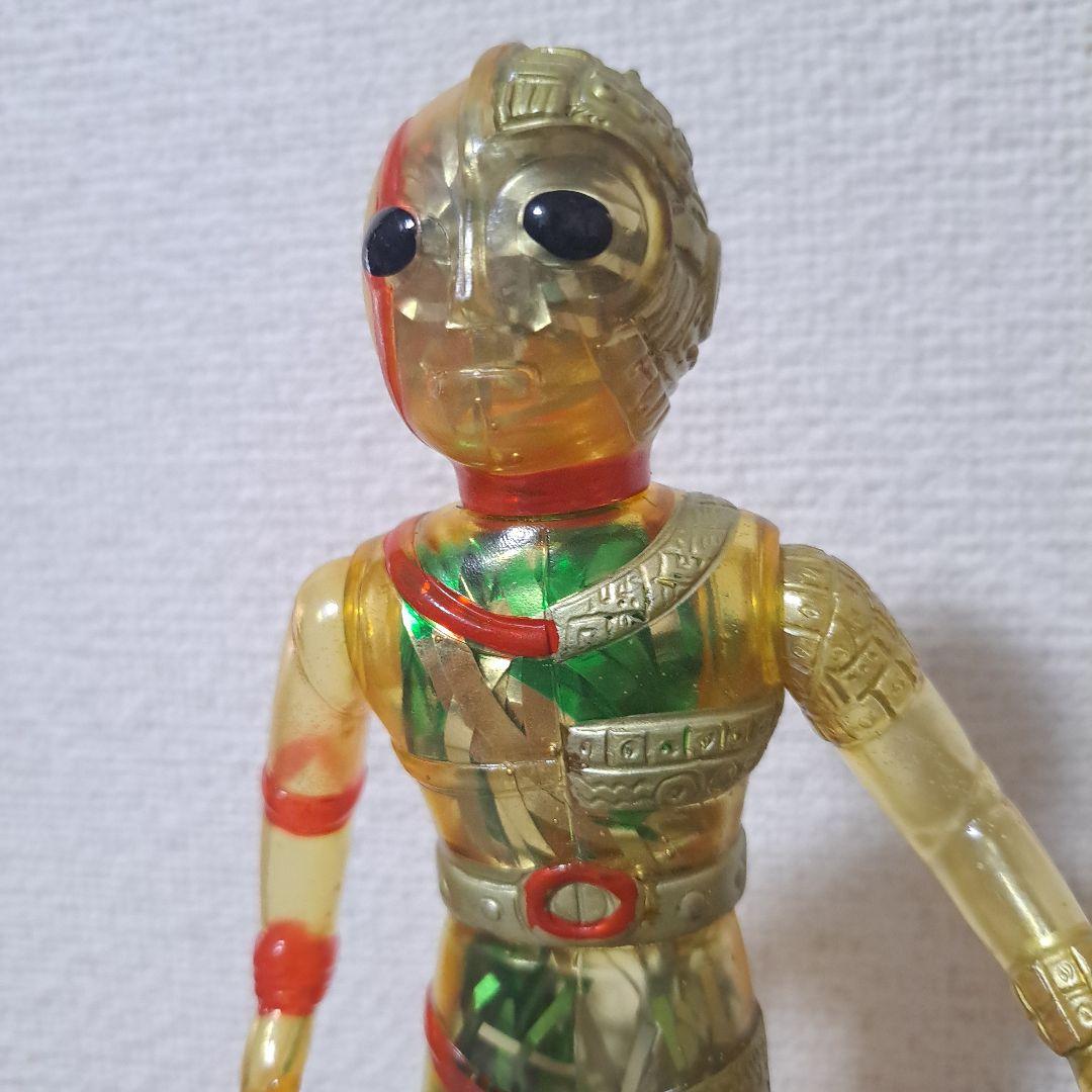 ソフビ　人造人間　キカイダー　タカトク　スケルトン　スタンダードサイズ　クリア