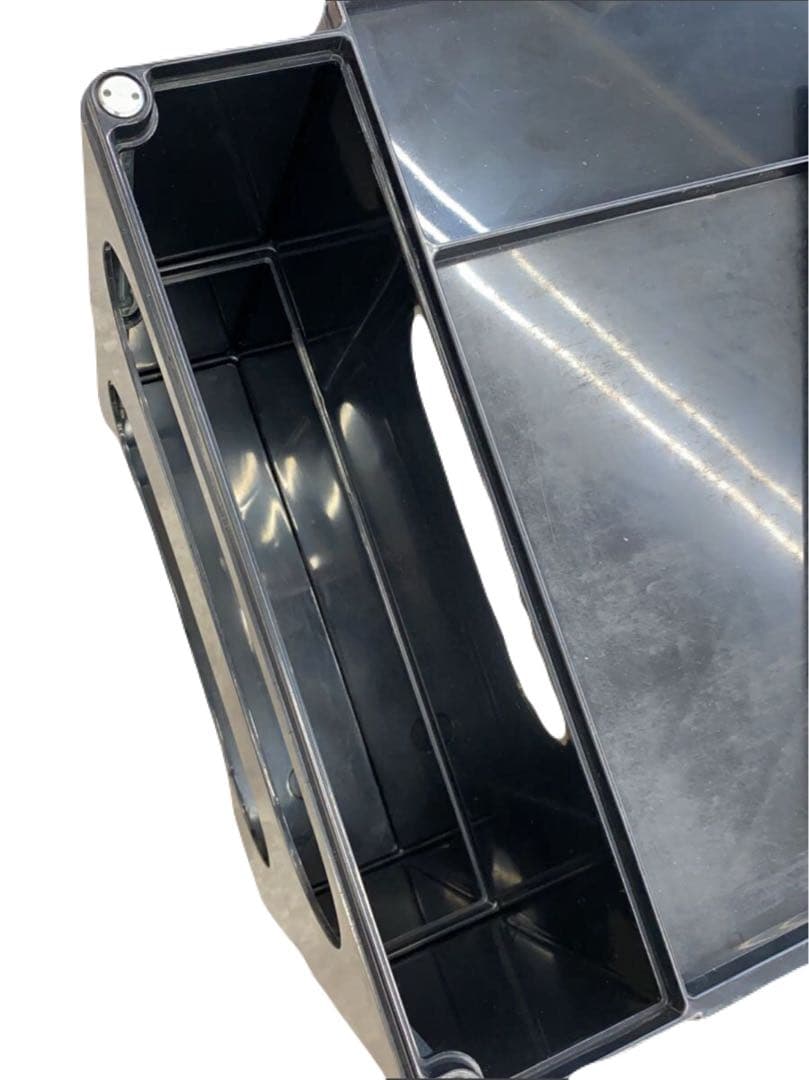 B-LINE ボビーワゴン 2段3トレイ ブラック