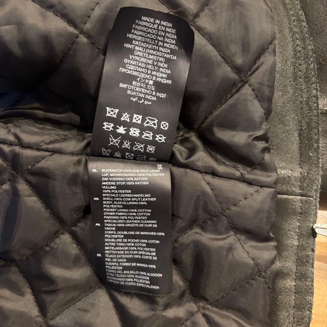 G-STAR RAW ジースター ロウ レザー シングルライダース キルティング