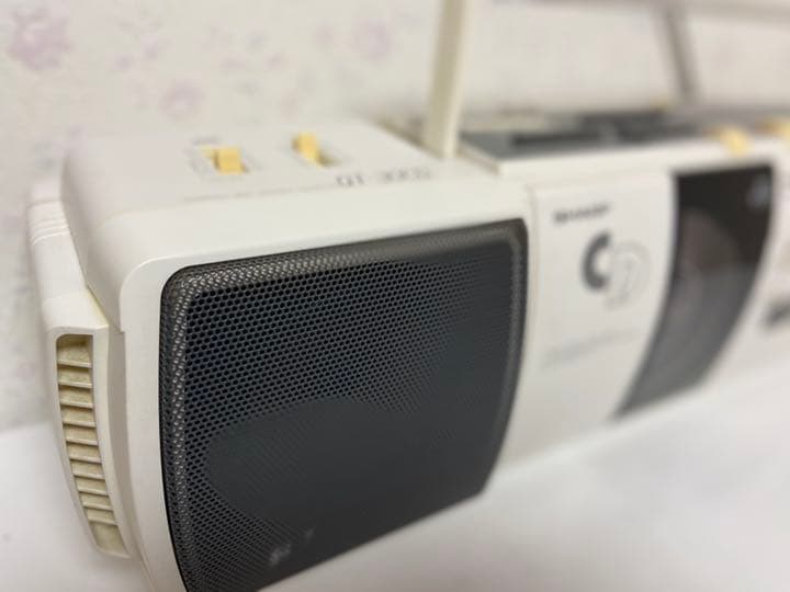 希少　SHARP レトロ　ラジカセ　QT-30CD 高音質