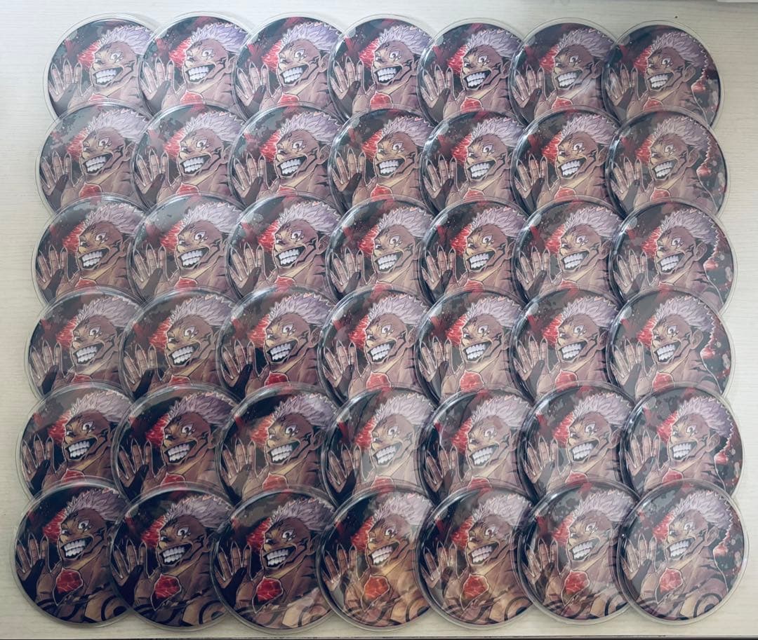 両面宿儺 原作缶バッジ 第1弾 42個