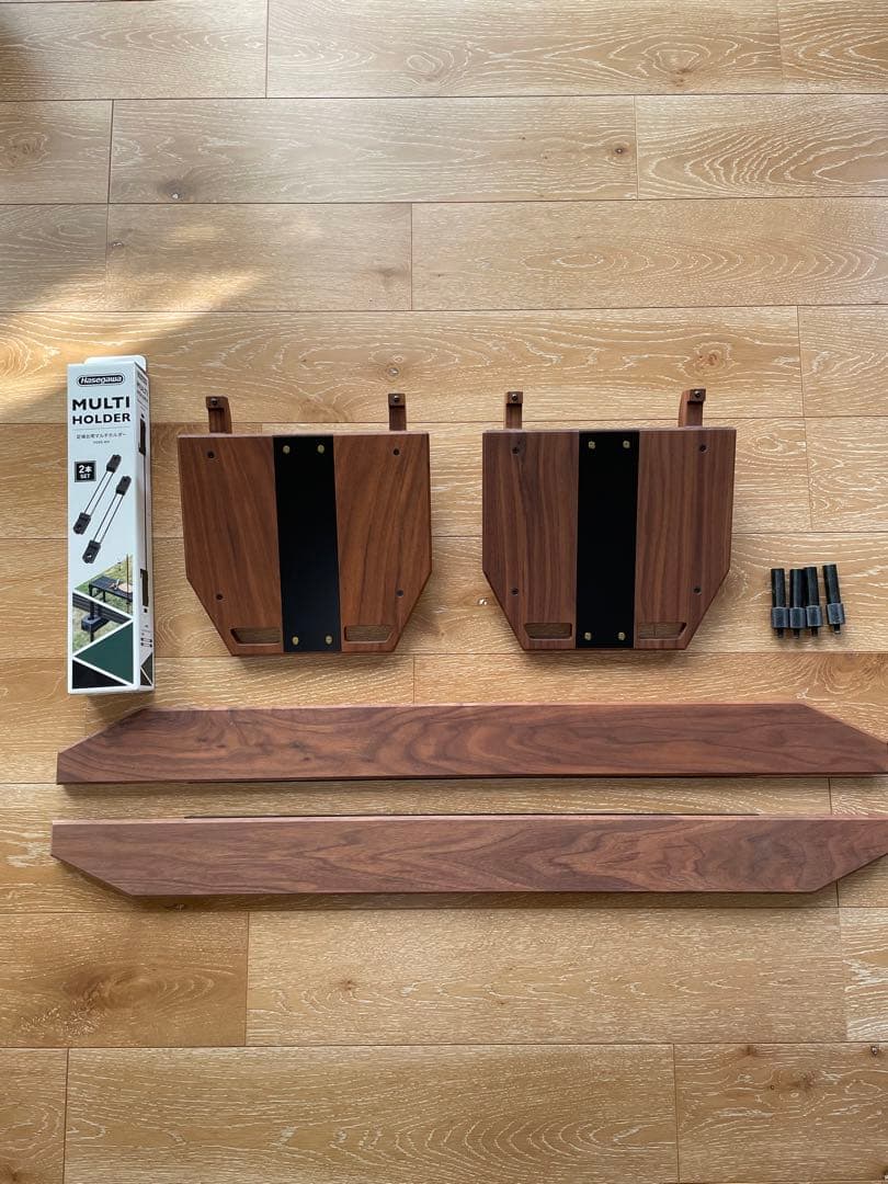 【専用】ウォンキーキャンプ　アルミグリルテーブル用　拡張テーブルsetのみ