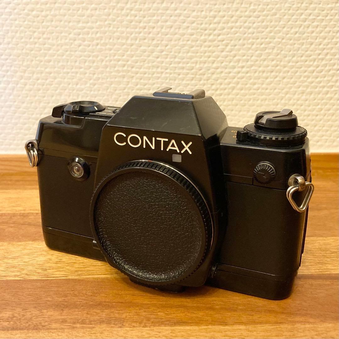 コンタックス CONTAX 137 MD QUARTZ 黒 ブラック ボディ