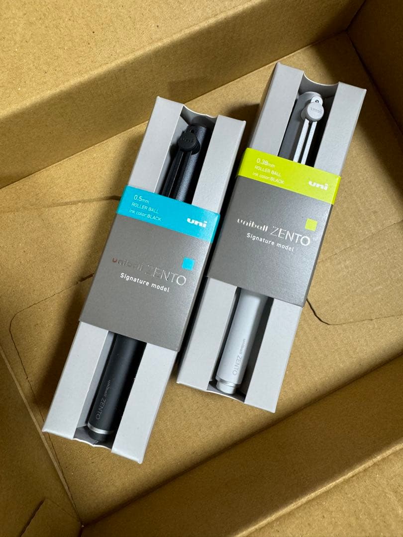 新品未使用 uni uniball ZENTO シグネチャーモデル