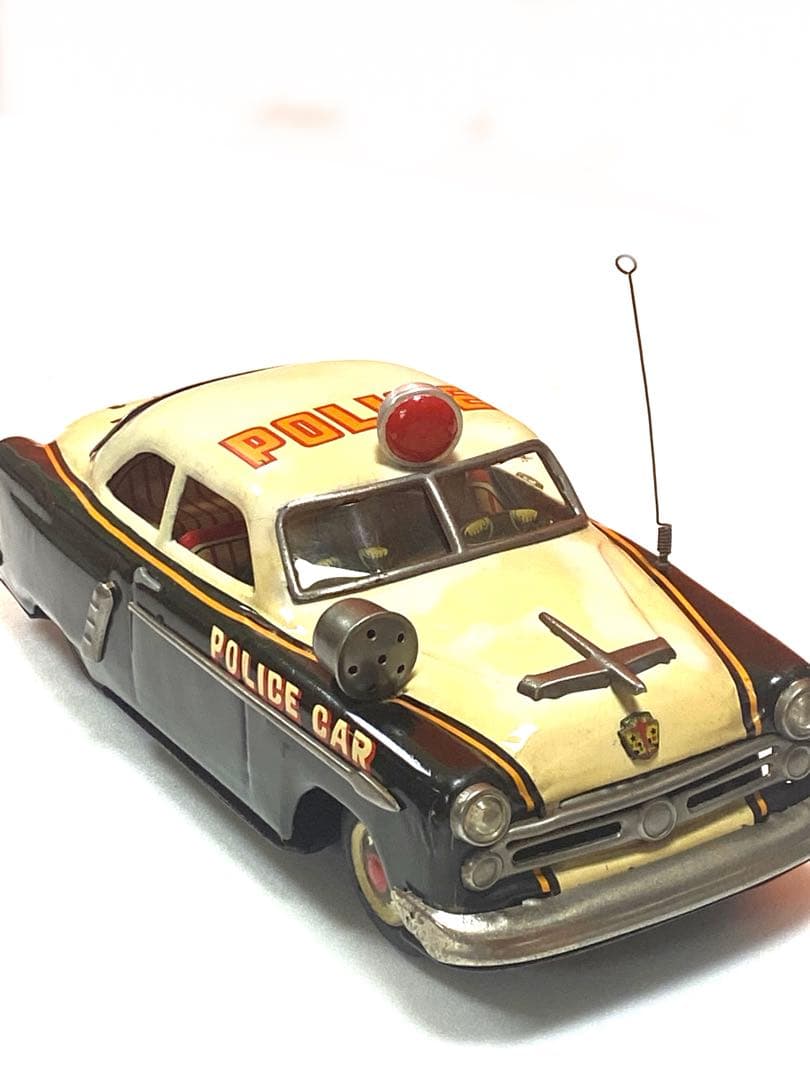 昭和のヒーロー物KOSUGEブリキフリクション付ポリスカー未使用♦︎未展示品