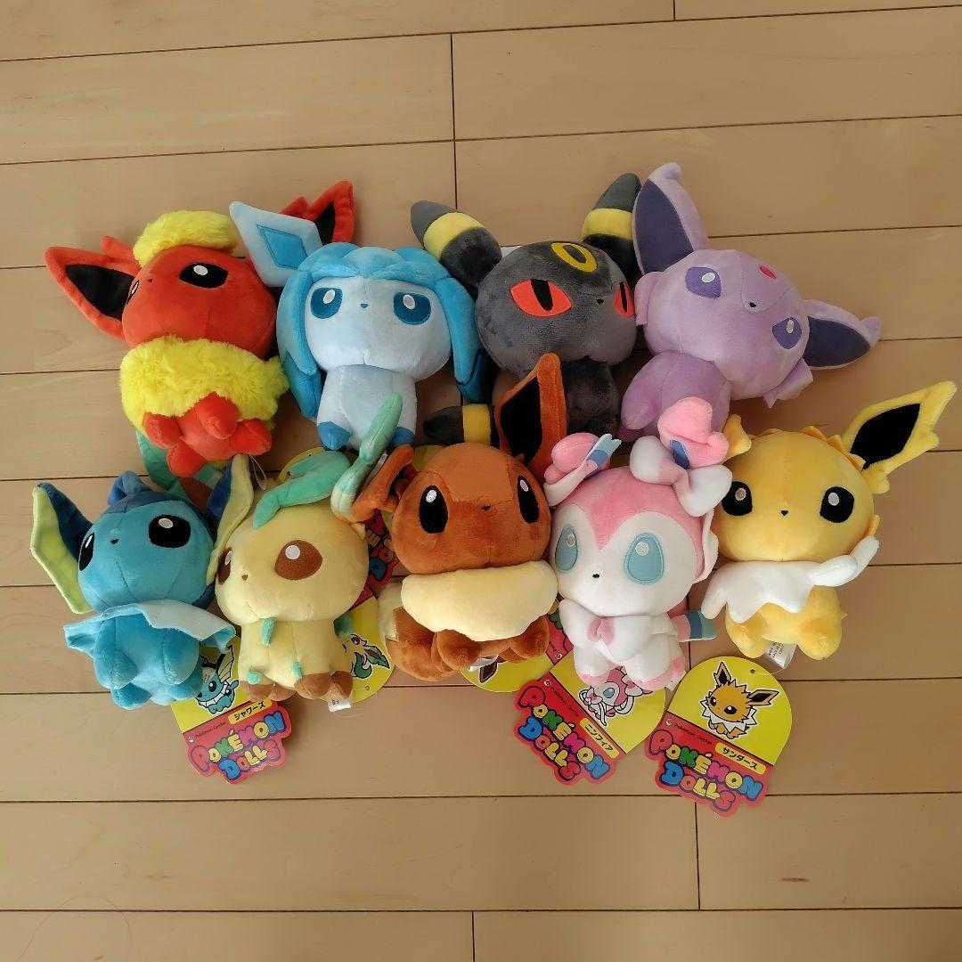 ポケモン ポケモンドールズ イーブイフレンズ ブイズ ぬいぐるみ 9体セット
