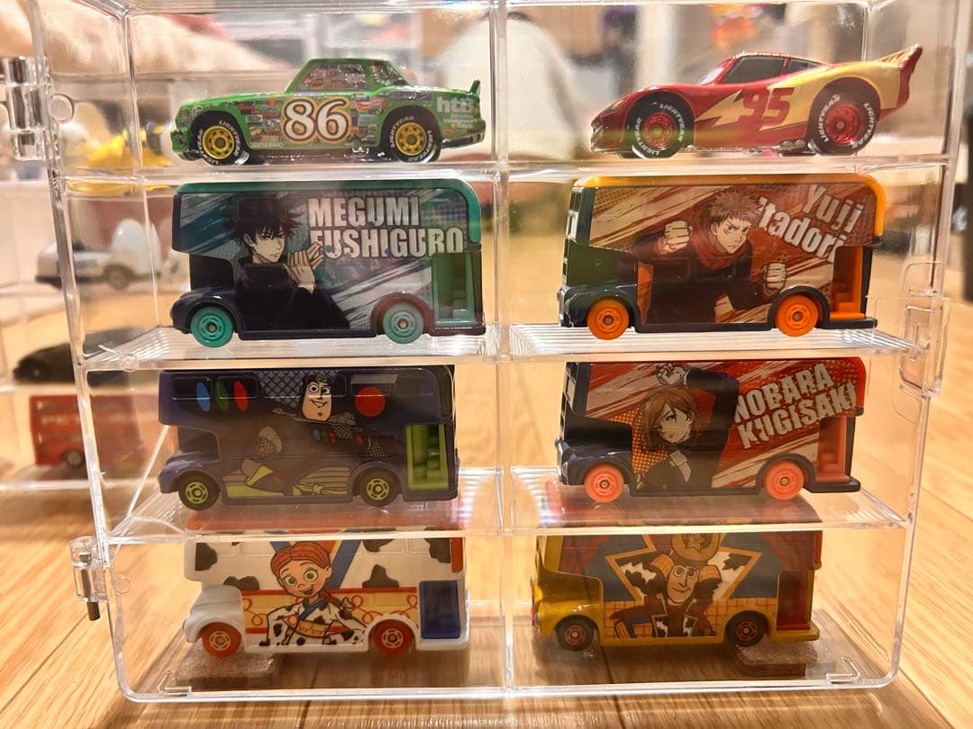 トミカミニカー 8台セット アニメキャラクター