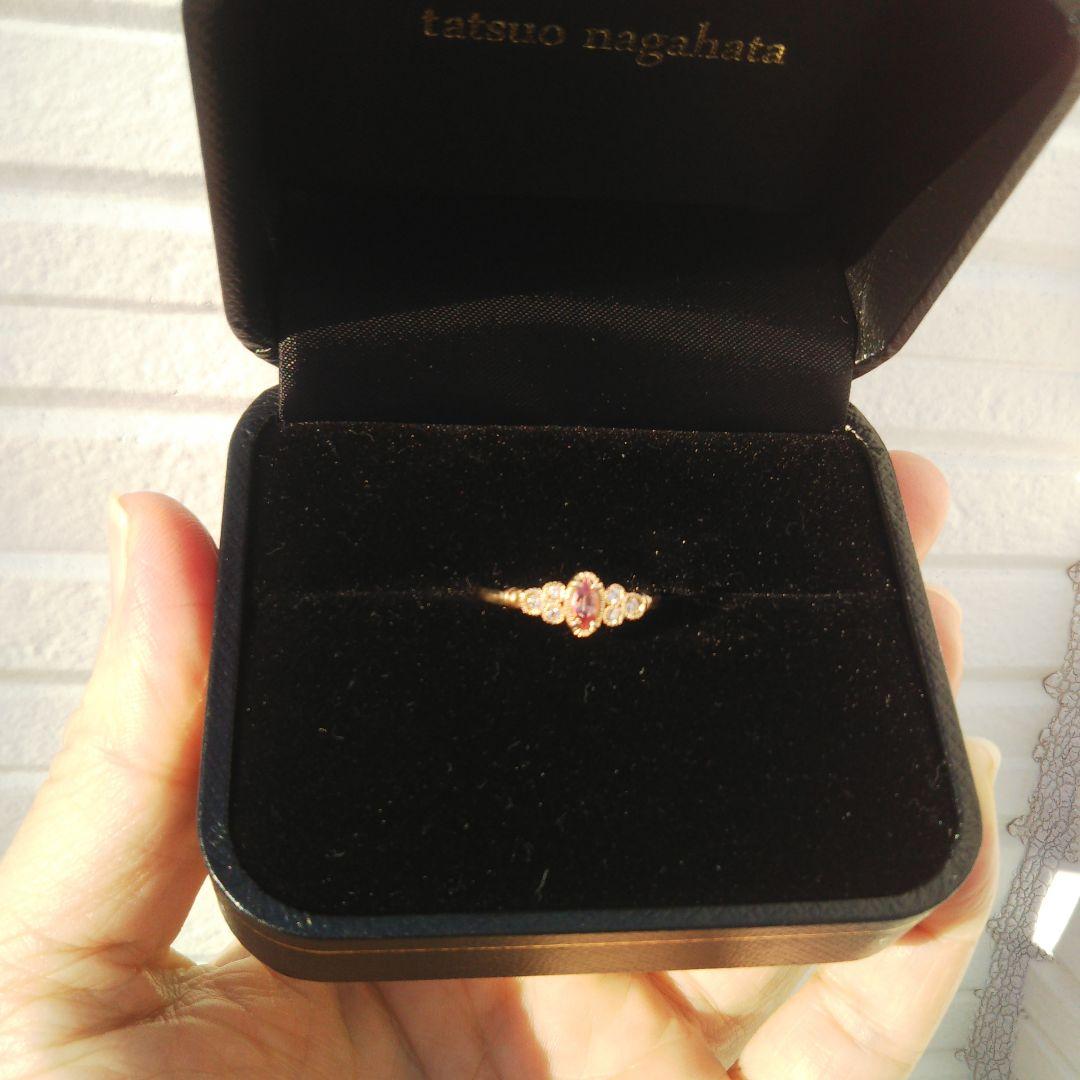 tatsuo nagahata パパラチアサファイア リング