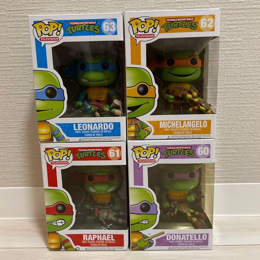 ミュータント・タートルズ POP!フィギュアセット