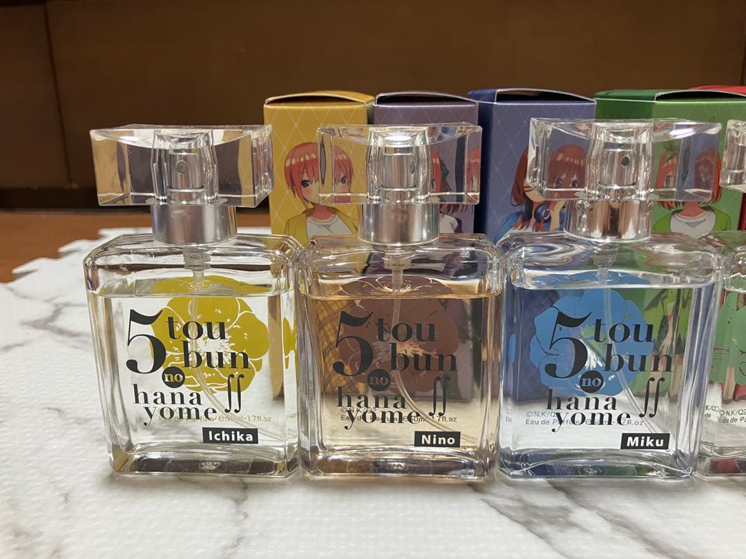 b*u様 五等分の花嫁 香水 5本セット