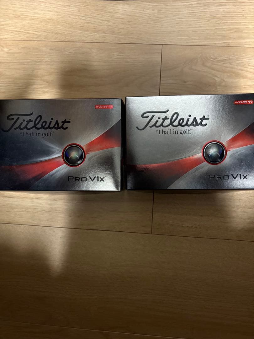 Titleist Pro V1x ゴルフボール 2箱セット