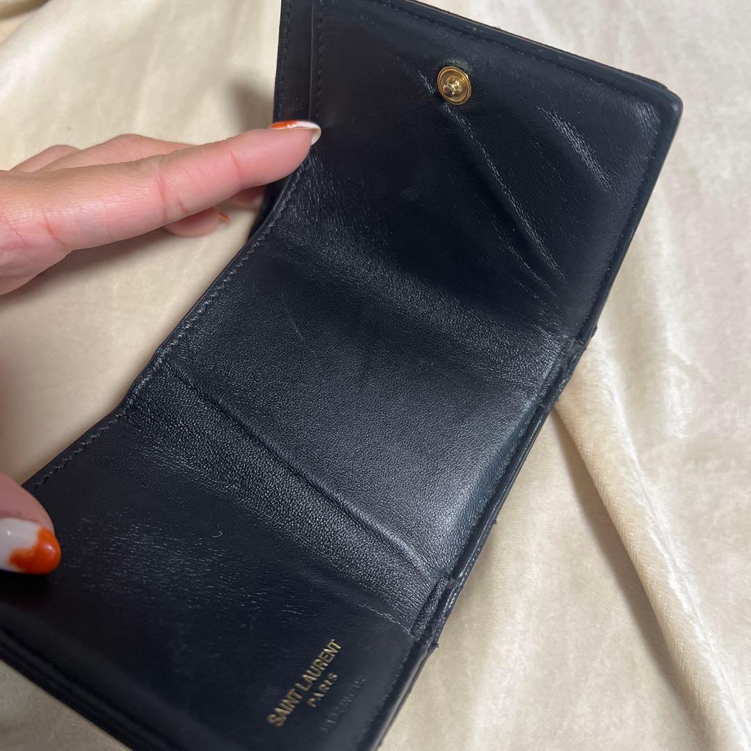 YSL サンローラン 三つ折財布