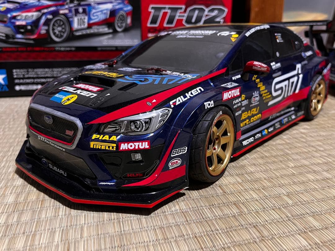 タミヤ　TT-02 ラジコンカー　SUBARU WRX STI まとめ売り