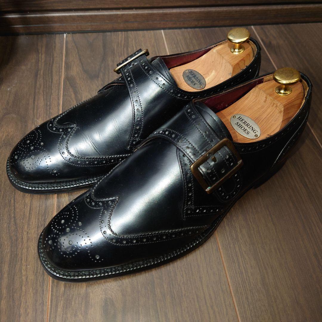 【希少品】旧チャーチ マスタークラス シングルモンク フルブローグ 7F