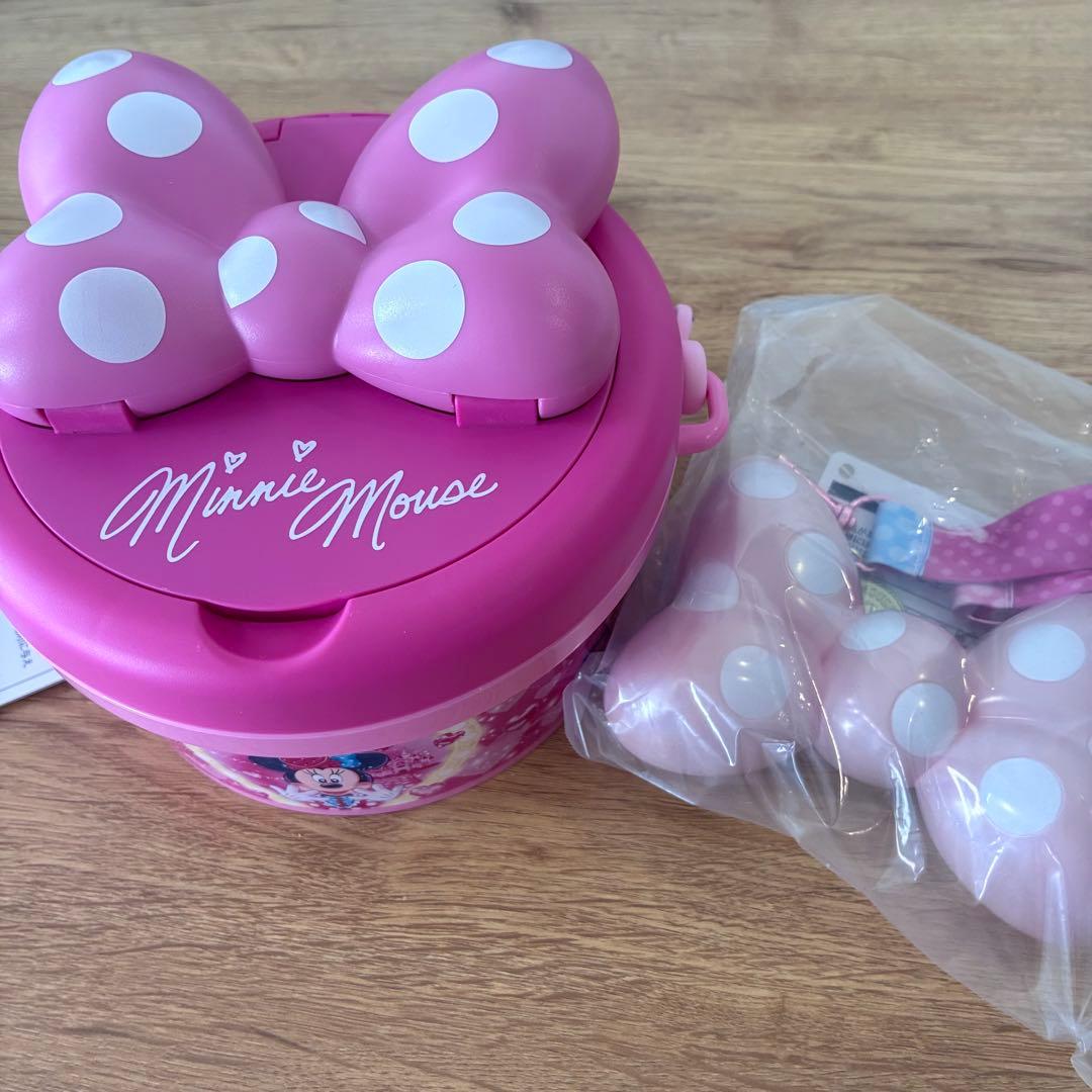 新品　ミニー　パルパルーザ　ポップコーンバケット　スナックケース　ディズニー