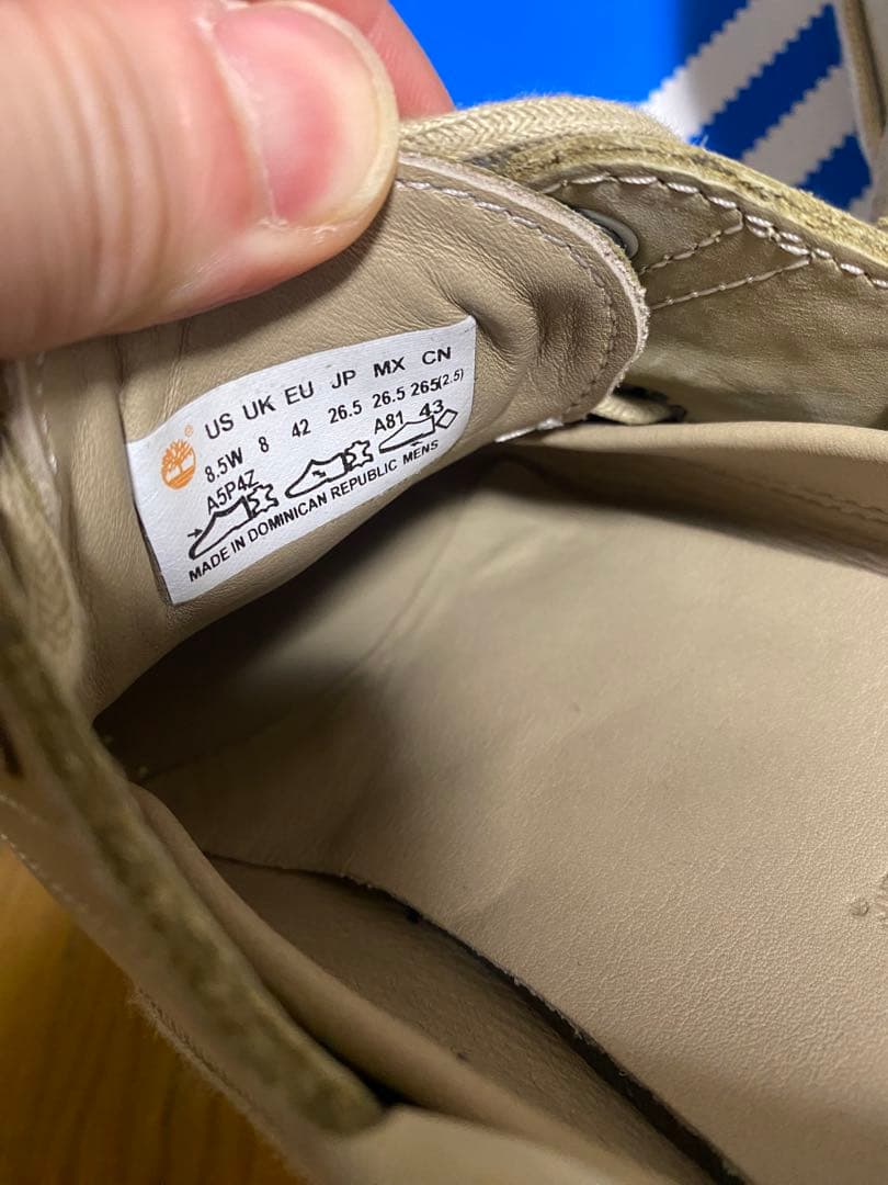 Timberland Authentic 3eyeclassic サイズ26.5