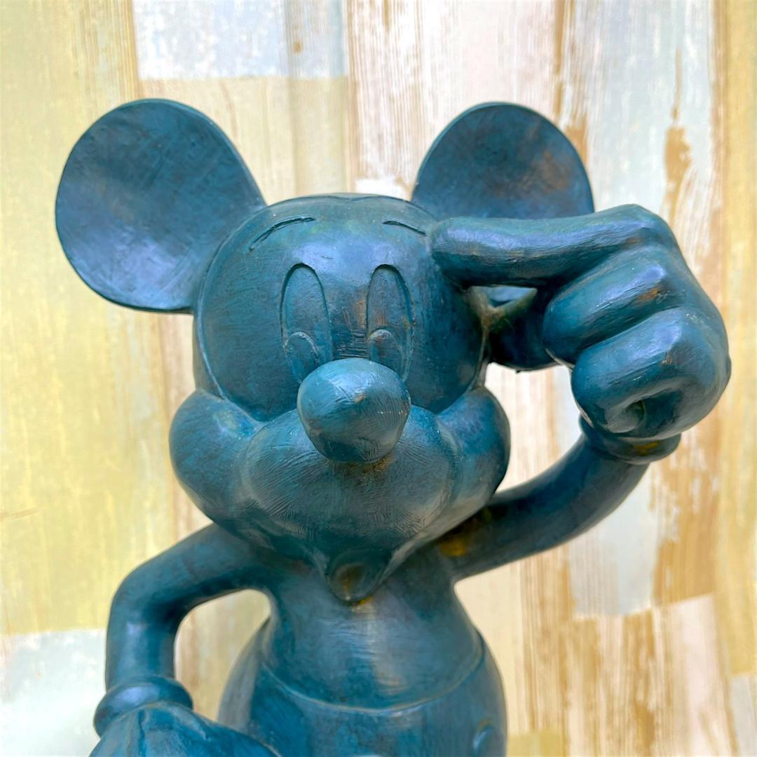 激レア★ミッキーマウス Mickey Mouse ブロンズ像 ガーデンフィギュア