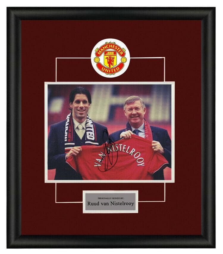 直筆サイン入り写真 ルート・ファン・ニステルローイ /SA鑑定済