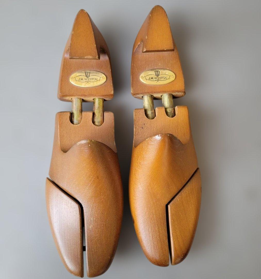 J.M.WESTON セミブローグ メダリオン 310 25cm 5 1/2D