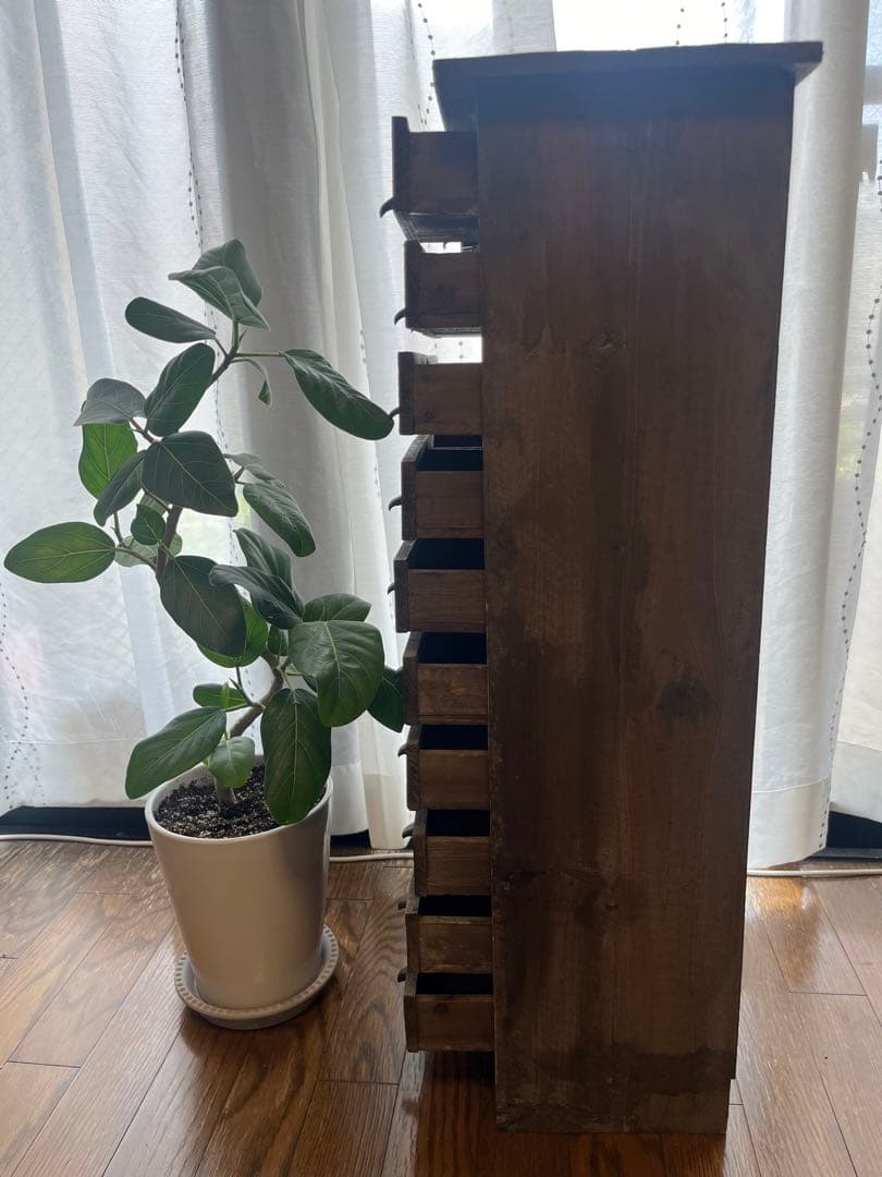 アンティーク　引き出し　チェスト　薬箱　木製　ビンテージ　小物入れ　20杯