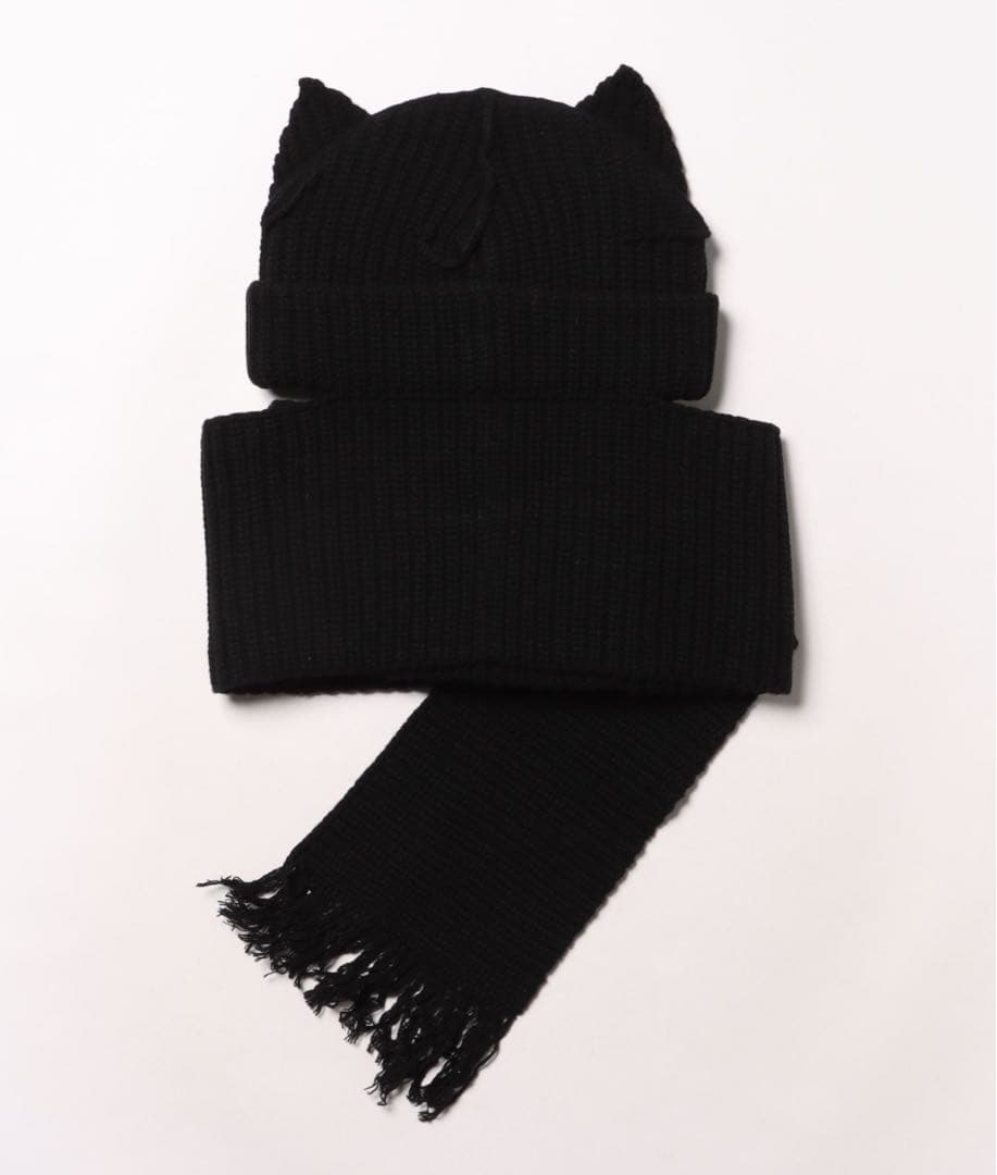 帽子 Loverboy CHUNKY EARS BEANIE SCARF